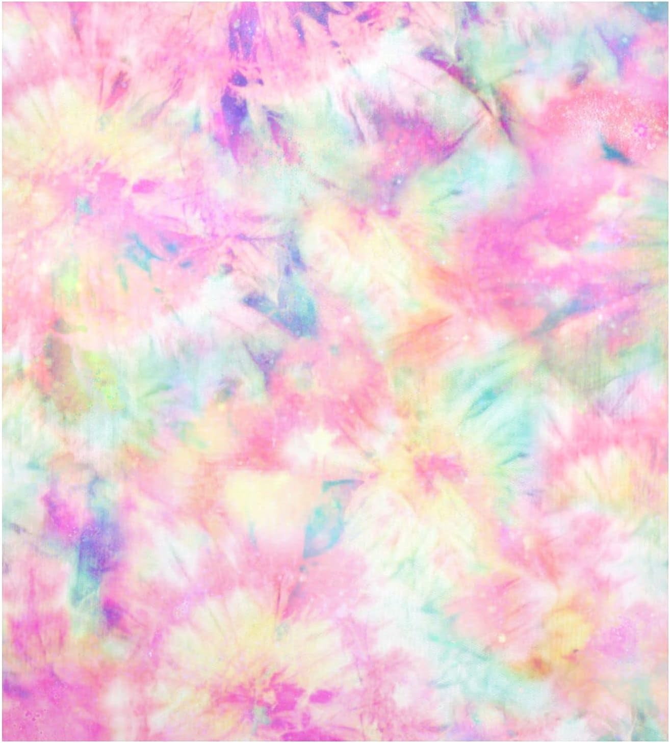 Wellsay Colourful Tie Dye Print Pink Large Dishwasher Magnet Magnetic