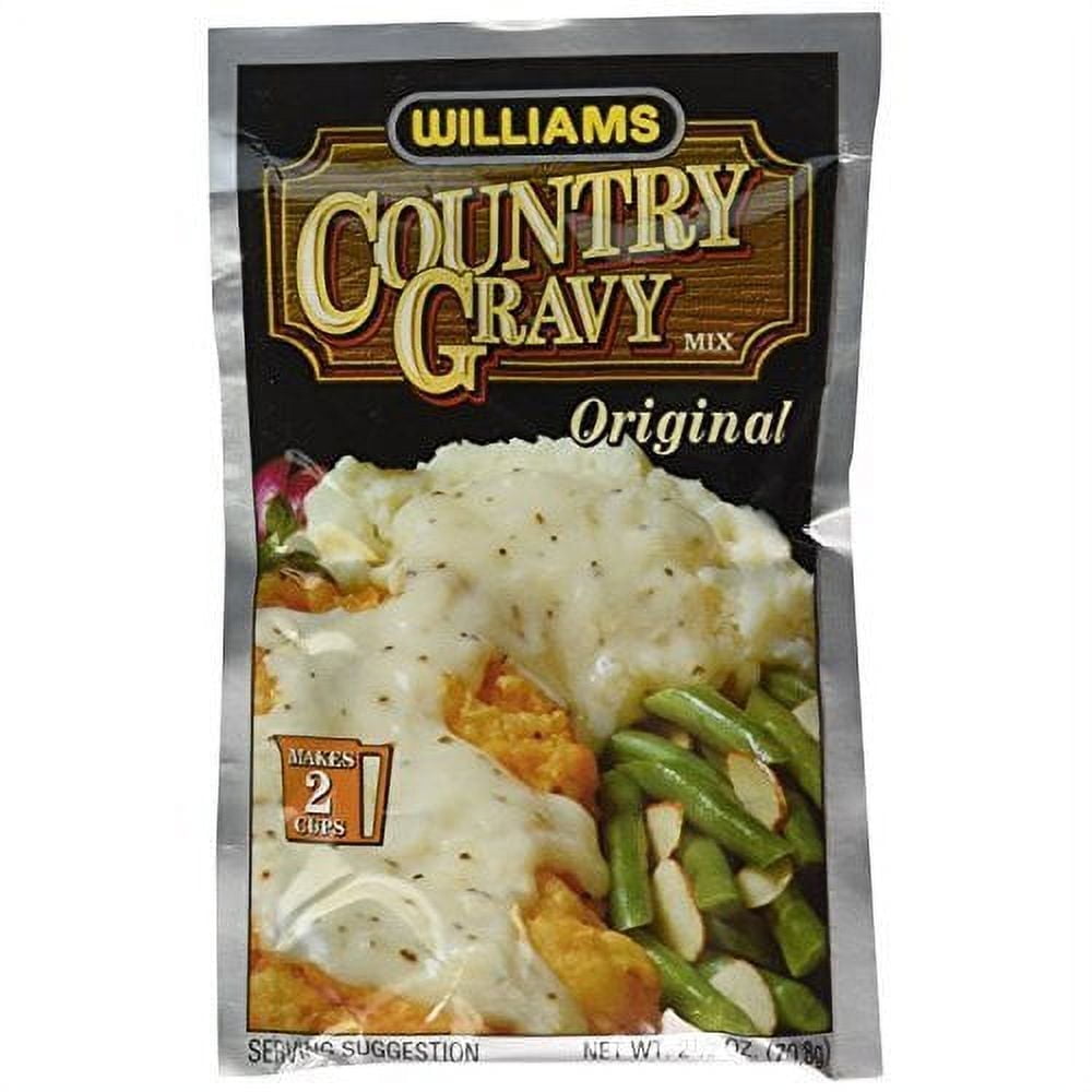 Williams Country Gravy Mix 2 5 OZ 3 Packages Walmart