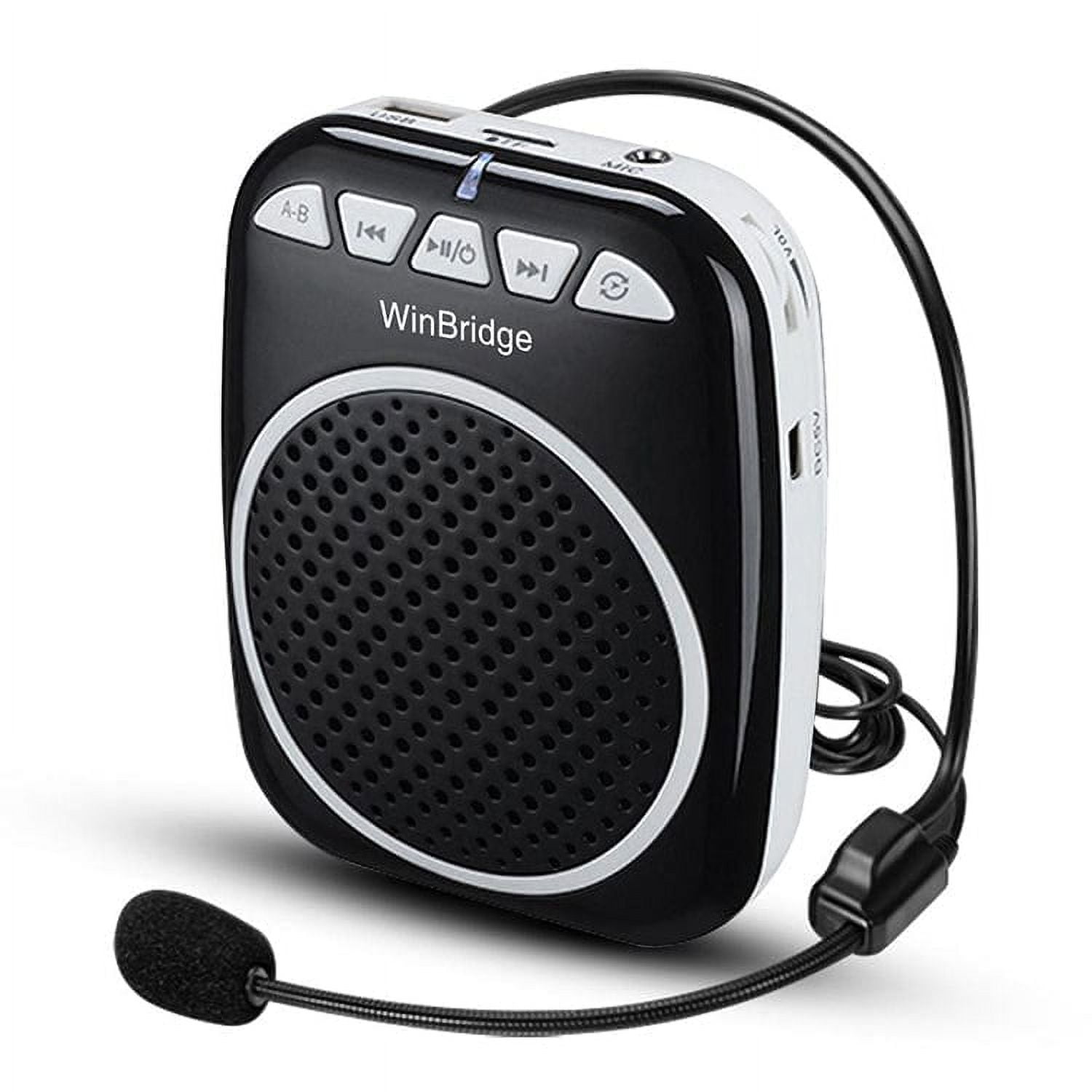 Winbridge Wb Portable Voice Amplifier Rechargeable Ultralight For