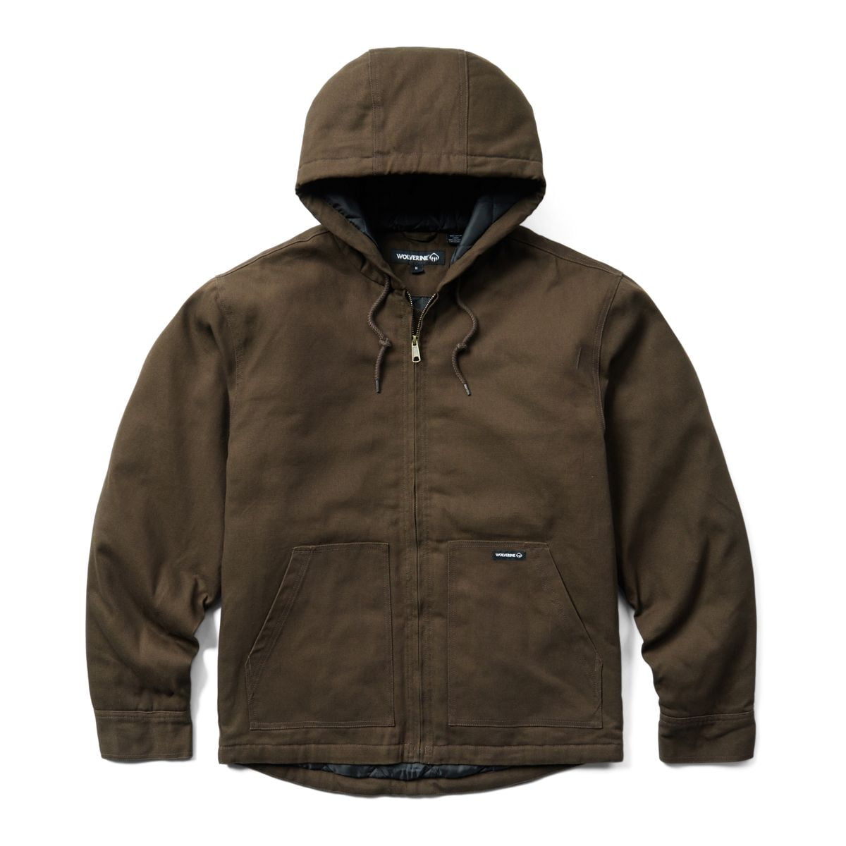 Wolverine Grayson Insulated Canvas Jacket For Big Tall Men Dark