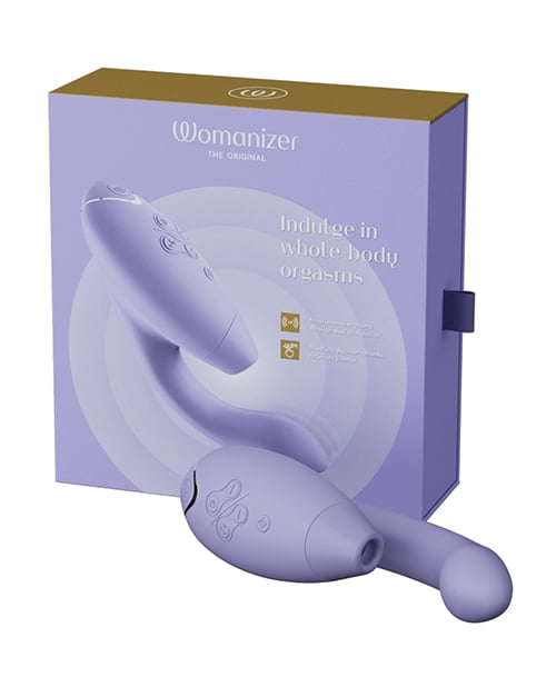 Womanizer Duo 2 Rechargeable Clitoral Sucking Rabbit Vibrator With 14