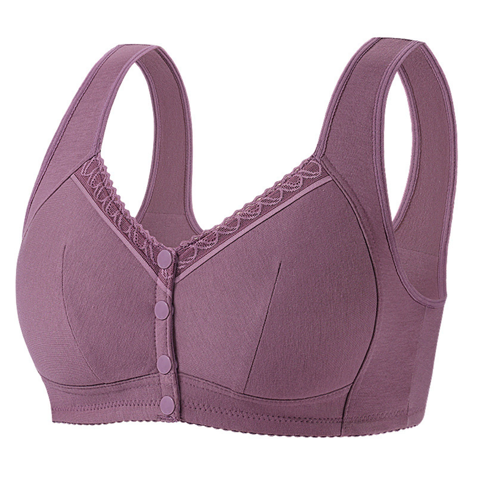 Women Full Coverage Front Closure Bras With Sagging Breasts Uplift