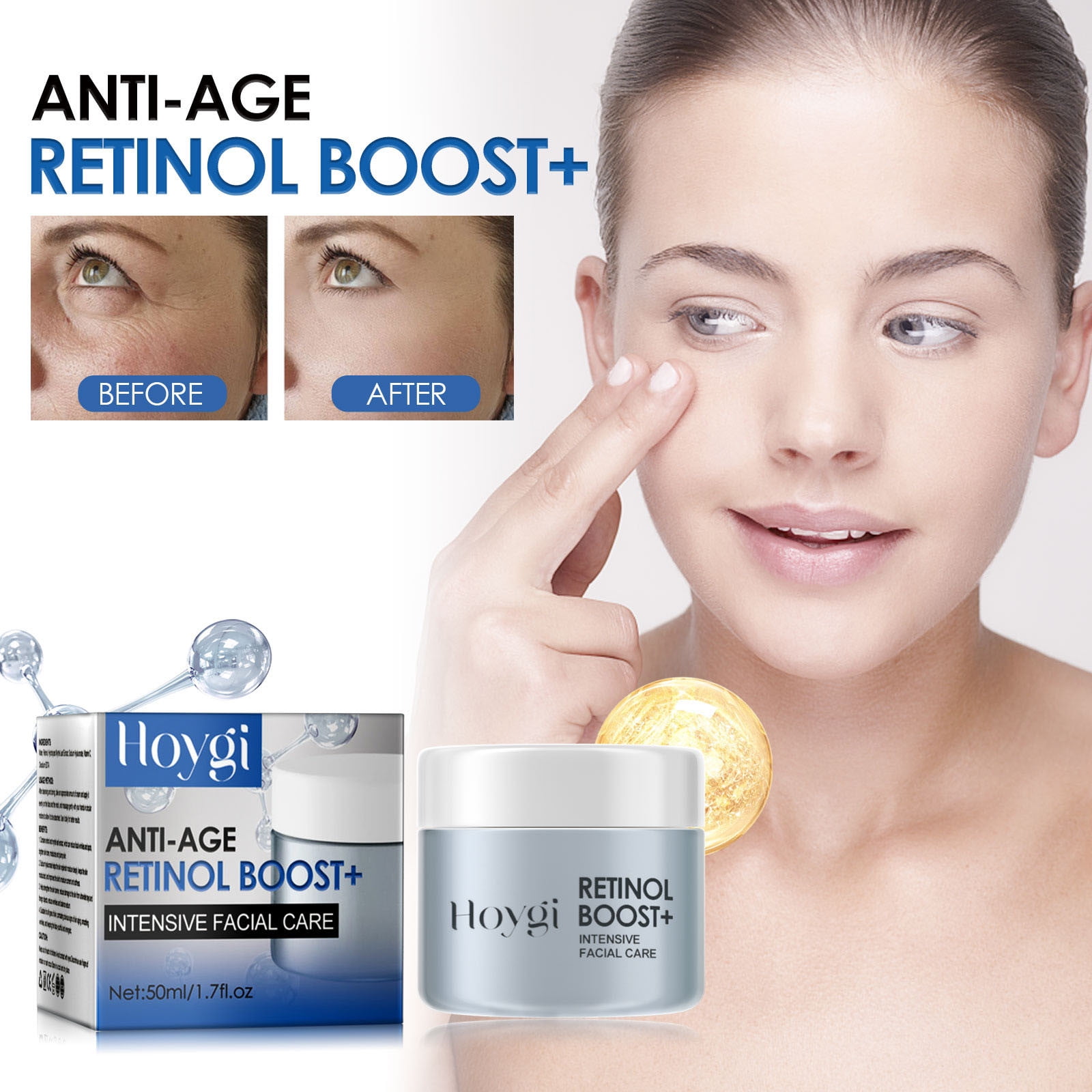 Yqhzzph Retinol Aging And Gloss Face Cream Retinol Facial Cream