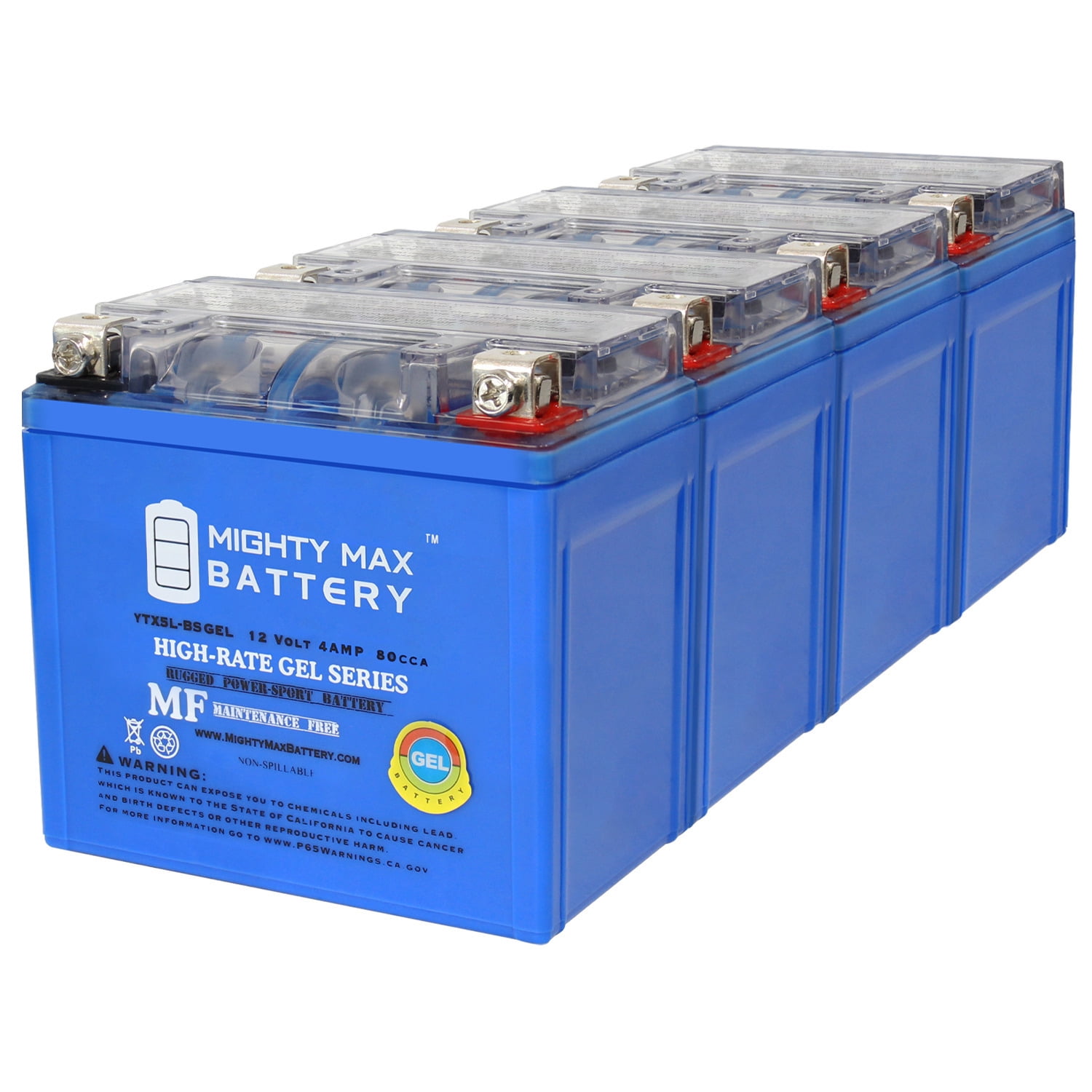 Ytx L Bs Gel Replacement Battery Compatible With Kawasaki Kfx