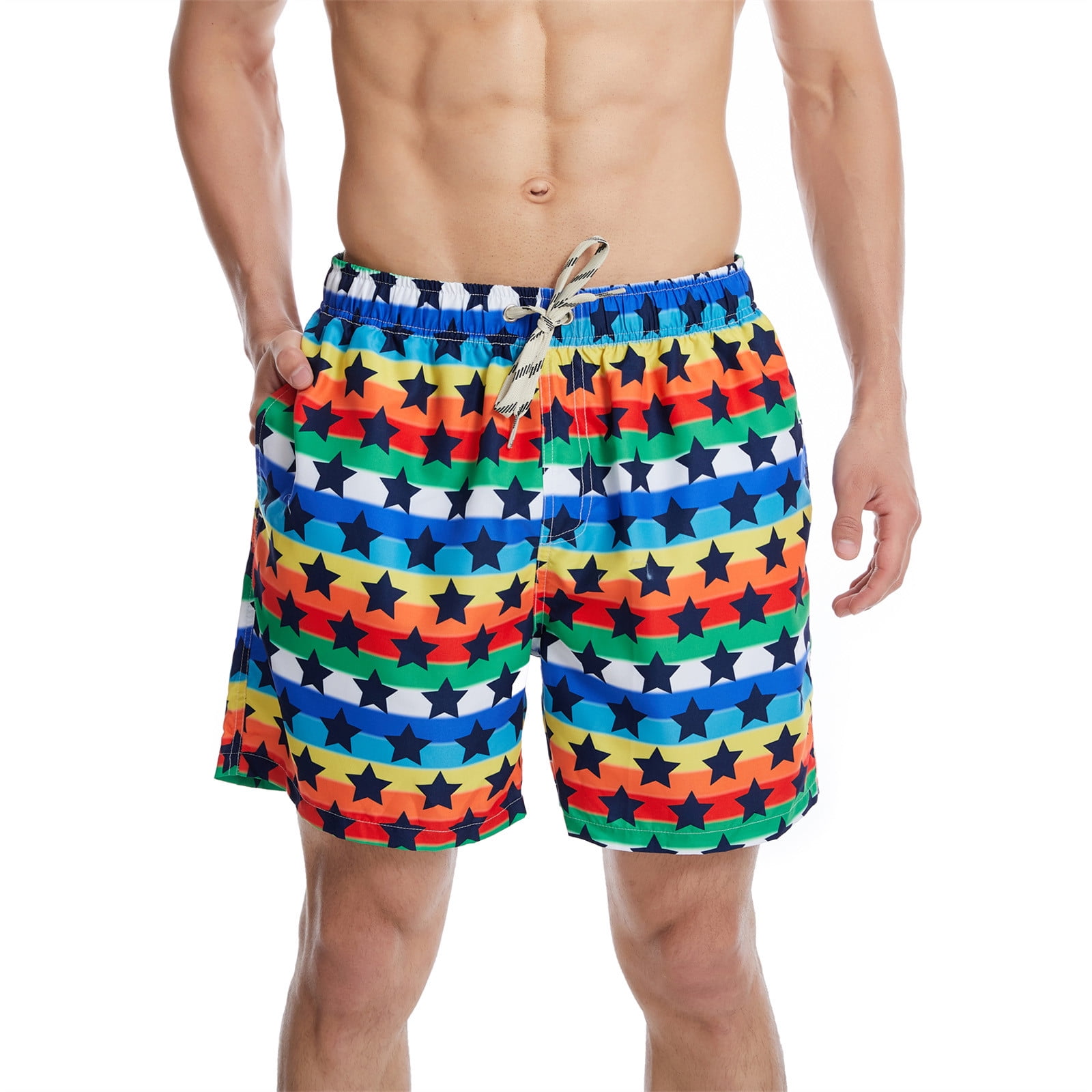 Cllios Men S Swim Trunks Quick Drying Beach Swim Shorts For Men Summer