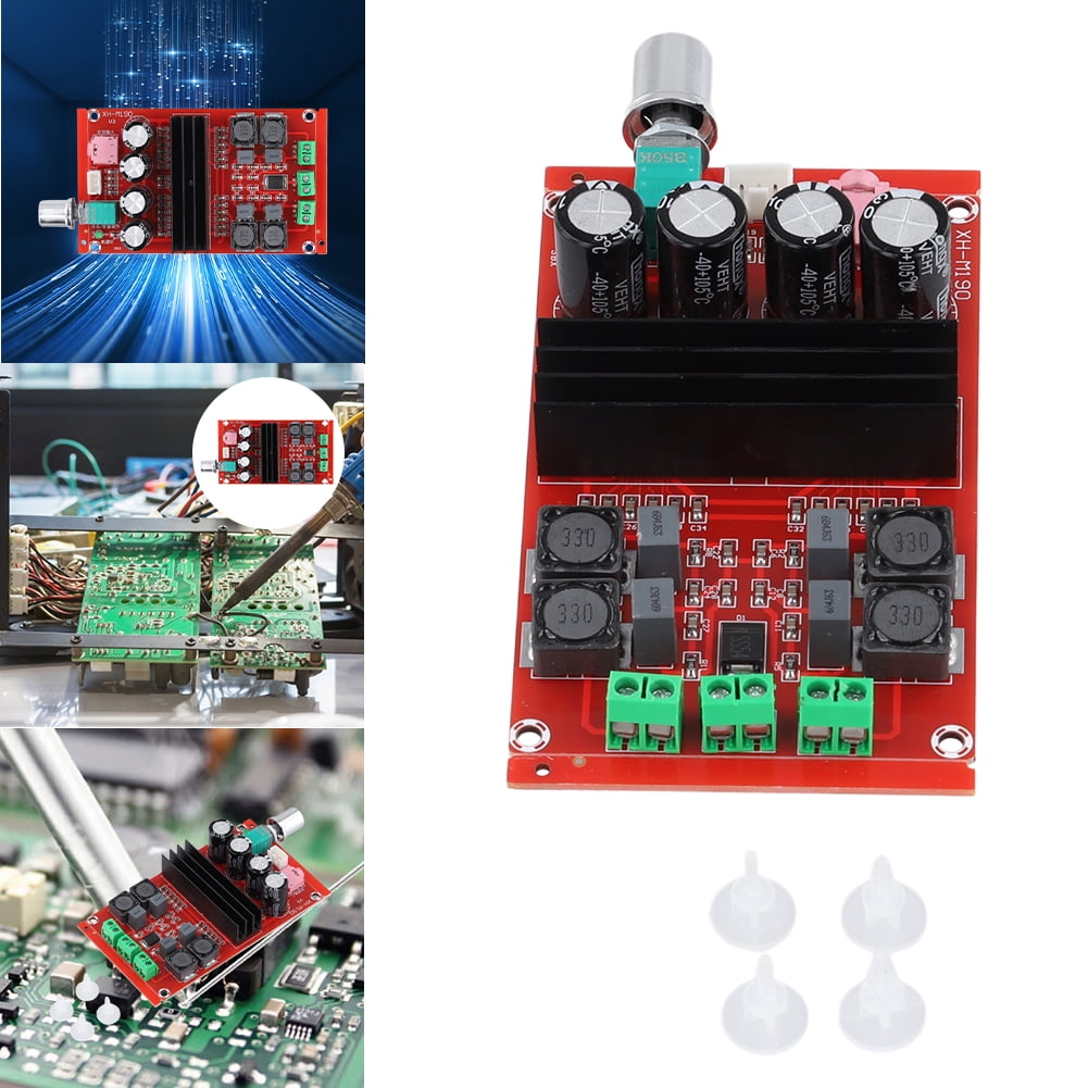 Jixopn Xh M Dual Channel Digital Audio Amplifier Board X W