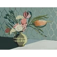 thumbnail image 2 of Urban Road 32x25 White Modern Wood Framed Museum Art Print Titled - Bring Me Flowers Canvas Art Print, 2 of 4
