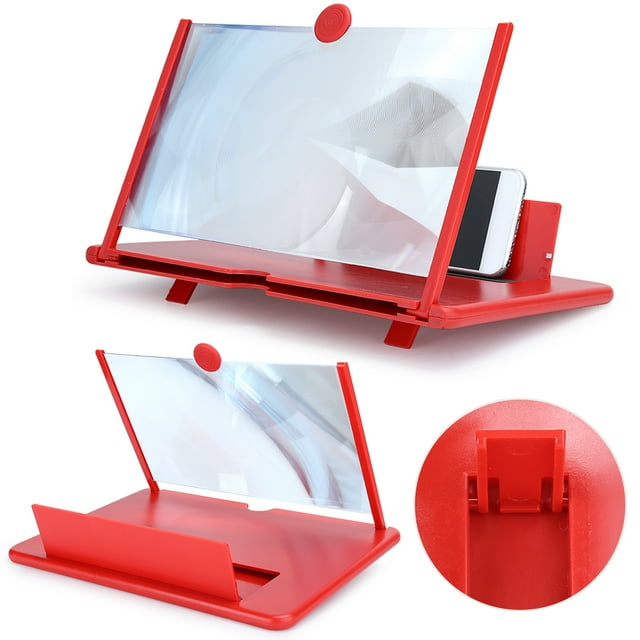 FLAMEEN Loupe d'Écran, Accessoires de Téléphone Mobile Design Ergonomique, pour Maison, Bureau