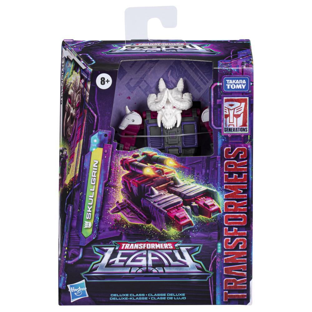 Transformers Collectible Child Skullgrin Action Figure, Plastic Multicolor, 8.62" x 5.50", 0.366 lb