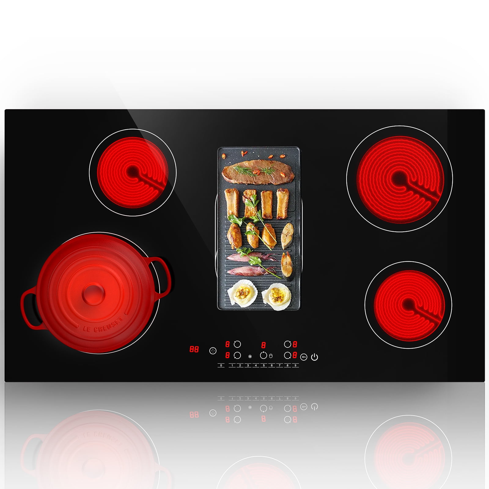 best buy 36 inch electric cooktop