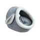 thumbnail image 1 of Cama para gatos, cueva, camas para mascotas, tiendas de campaña, manta antideslizante para gatitos, casa para mascotas, perrera cálida para cachorros, , Gris, M Gris, 1 of 8