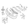 thumbnail image 4 of New Genuine Nissan Clip 622287Y000 / 62228-7Y000 OEM, 4 of 10