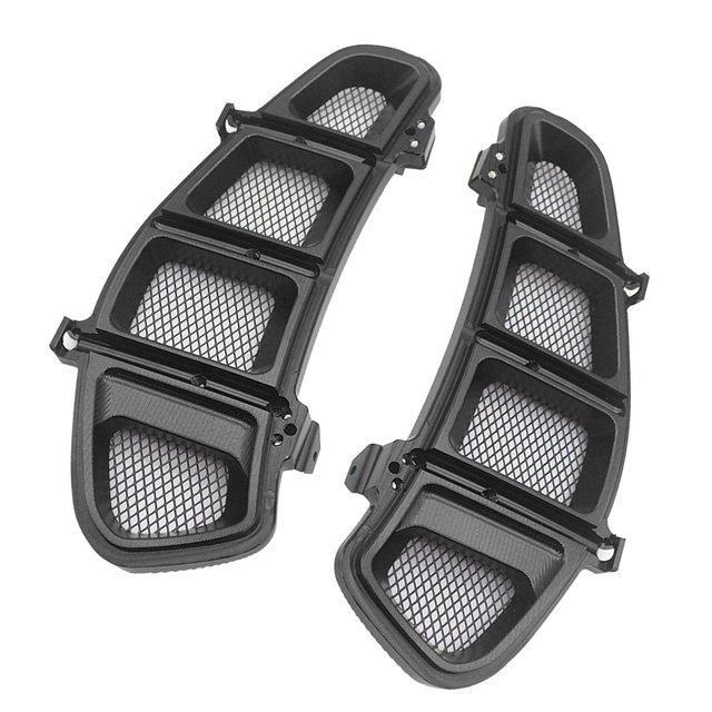 maskred Motorcycle Radiator Guard Cover for VESPA GTS 250 2013-2020 Enhanced Protection Black 237x75mm