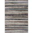 thumbnail image 4 of 2â€™ x 3â€™ Blue and Beige Distressed Stripes Scatter Rug, 4 of 9