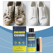 Shoe Cleansing Kit, Foam Decontaminant, Multi-material Refresher, Mild Efficient Maintenance Solution for Sneaker Footwear Canvas Rubber Leather Daily Cleaning Upkeep
