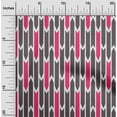 thumbnail image 2 of oneOone Viscose Chiffon Pink Fabric Geometric Sewing Fabric By The Yard Printed Diy Clothing Sewing Supplies 42 Inch Wide, 2 of 4