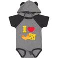 thumbnail image 3 of Inktastic I Heart Mac and Cheese Boys or Girls Baby Bodysuit, 3 of 5
