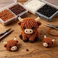 thumbnail image 3 of CQCYD Beading Craft Kit, Animal Theme Jewelry Making Set, Colorful Acrylic Beads and Instructions, Beginner-Friendly Beading Craft Kit for DIY Handmade Decorations and Gift, 3 of 6