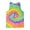 Saturn, variant on Colortone Tie-Dye Tank Top Multicolor Adult S to 3XL Cotton