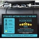 thumbnail image 1 of Paquete de 2 consejos Calificación de accesorios de viaje compartido apreciados Letrero para taxi en automóvil - Califíqueme Consejo No fumar para viajes de 5 estrellas para viajes compartidos, 1 of 5