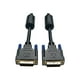 Eaton Tripp Lite Series DVI-D (m) (DVI-D 6 ft DVI Dual Link Cable, Digital TMDS Monitor Cable M/M), (1.83 M) - Câble DVI - à DVI-D (M) - 6 ft - Moulé – image 5 sur 6