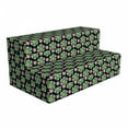 thumbnail image 1 of Floral Foldable Mattress, Doodle Colorful Tropical, 78.7" x 47.2", Teal Pink, by Ambesonne, 1 of 4