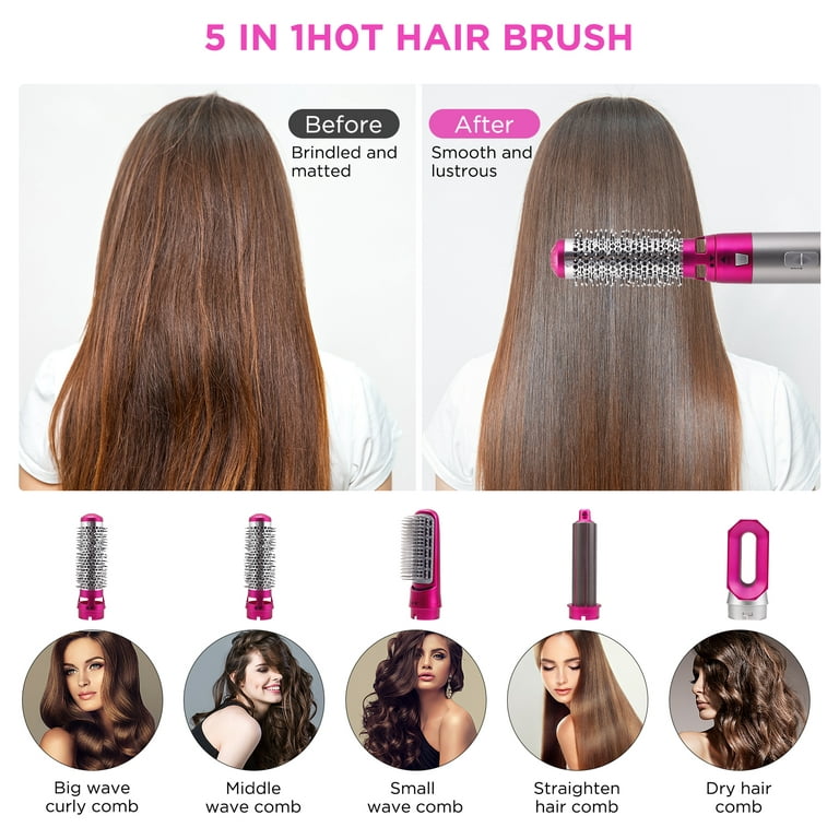 Other, 5 In 1 Hair Styling Brush HOT Air style