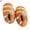D, variant on Women Simulation Bread Slippers Fashion Family Party Indoor Winter Warm Shoes