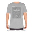thumbnail image 1 of Playera George Talla CH Manga Corta Estampado Future Gris Jaspe, 1 of 3