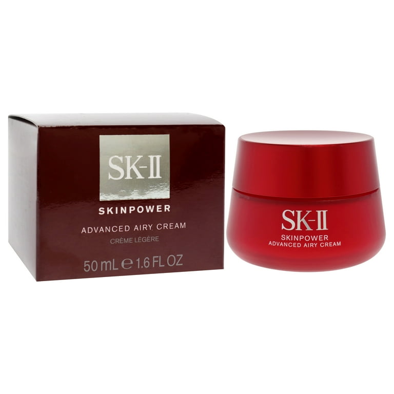 SK-II SKINPOWER ADVANCED AIRY & エッセンス Amazon.com: SK-II SKINPOWER Airy Face Cream - Anti Aging