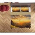 thumbnail image 2 of 3D Sunset Sky Forest Landscape Funda nórdica Juego de cama Funda nórdica, 2 of 3