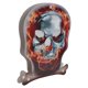 thumbnail image 3 of Luces de esqueleto Mini portátil, ahorro de energía, decoración de Halloween con cabeza de calavera LED ambiental de terror, 3 of 5