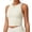01 White, variant on Women's Sports Top High-Neck Sleeveless Fitted Yoga Top Stretchy Fitness Training Wear Multiple Colors Available