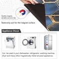 thumbnail image 4 of Yayeee Magnetic Dishwasher Cover for The Front Decoration Home Kitchen Machine Sticker Protector, Elegant Hexagon Pattern, 4 of 6