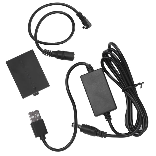 Batería Ficticia LP-E10, Batería de Acoplador USB DC Protectción