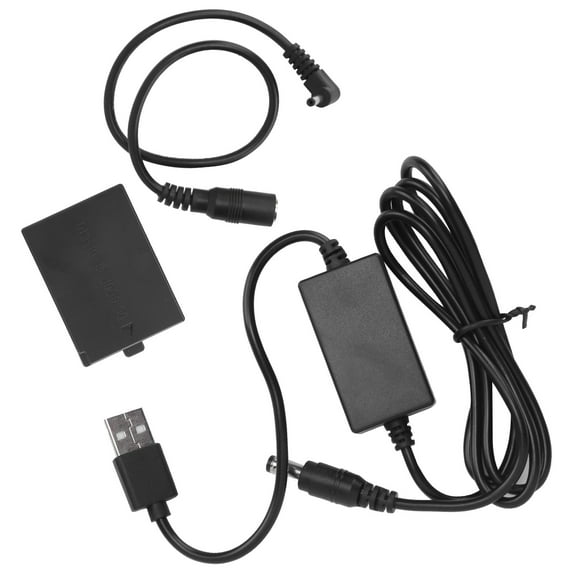 Batería Ficticia LP-E10, Batería de Acoplador USB DC Protectción