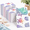 Beach Ocean Theme-4.3 × 7.9 inches,200PC, variant on 200 Flowers Paper Napkdisposable Flguest Decorative Hand Towels Cocktail For Bathroom Wedding Birthday Party Shower Lunch Dinner K