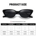 thumbnail image 5 of Gafas de sol Fozono Retro Vintage Cat Eye UV400 para mujer/hombre, 5 of 5