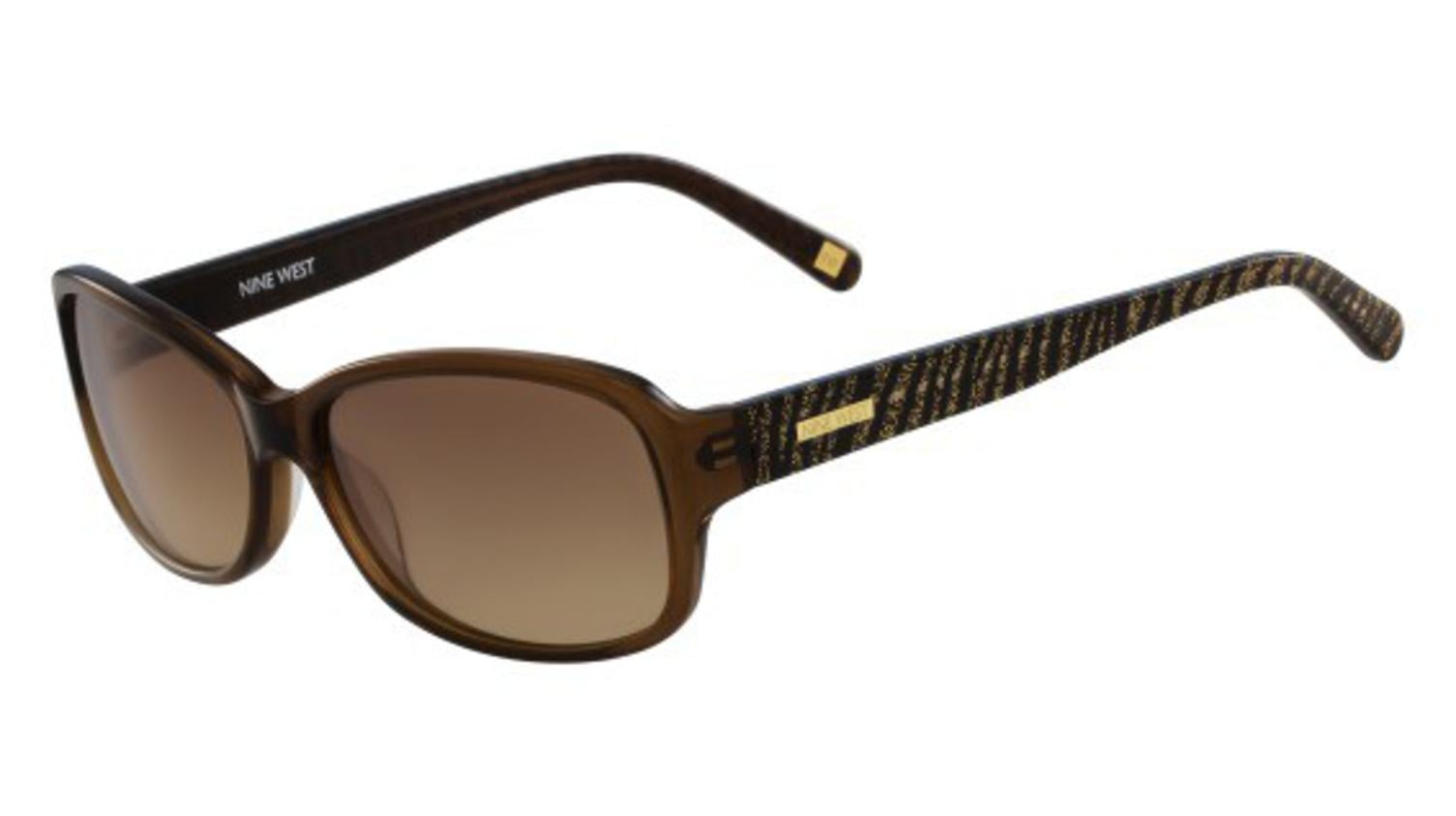 Nine West Sunglasses NINE WEST NW 588 S 210 CRYSTAL BROWN Walmart