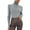 Grey, variant on Turtleneck Sweaters for Women Slim Fit Lightweight Long Sleeve Undershirt Warm Knitted Pullover Gray
