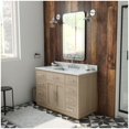 thumbnail image 6 of Dreamline VFDX482234SWMWH Dexterity 48" Free Standing Single Basin Vanity Set - White, 6 of 7