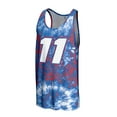 thumbnail image 2 of Men's-ProSphere  Blue Denny Hamlin 2025 NASCAR Salutes Collection Tank Top, 2 of 3
