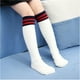 thumbnail image 3 of Sonducket Calcetines de tubo medio Algodón puro Forro cómodo Gran elasticidad Medias lindas Diseño de rayas Absorbente de sudor para niños Medias tipo 25 Sonducket AP009517-25, 3 of 6