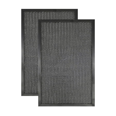 

2 PACK 9-1/4 X 14-1/2 X 3/8 Range Hood Aluminum Grease Filters AFF111-M-NEW