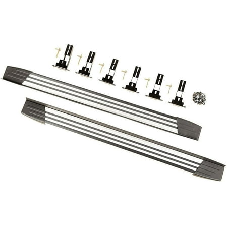 Rugged Ridge 11594.01 Running Boards, Polished Aluminum Fits select: 2014-2021 JEEP CHEROKEE, 2011-2018 JEEP GRAND CHEROKEE