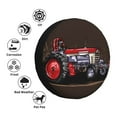 thumbnail image 4 of Logiee red tractor Print Spare Tire Cover, Universal Wheel Protectors,Waterproof Dust-Proof UV Sun Wheel Tire Cover,Fit for SUV, RV, Travel Trailer, Truck-14 inch, 4 of 6