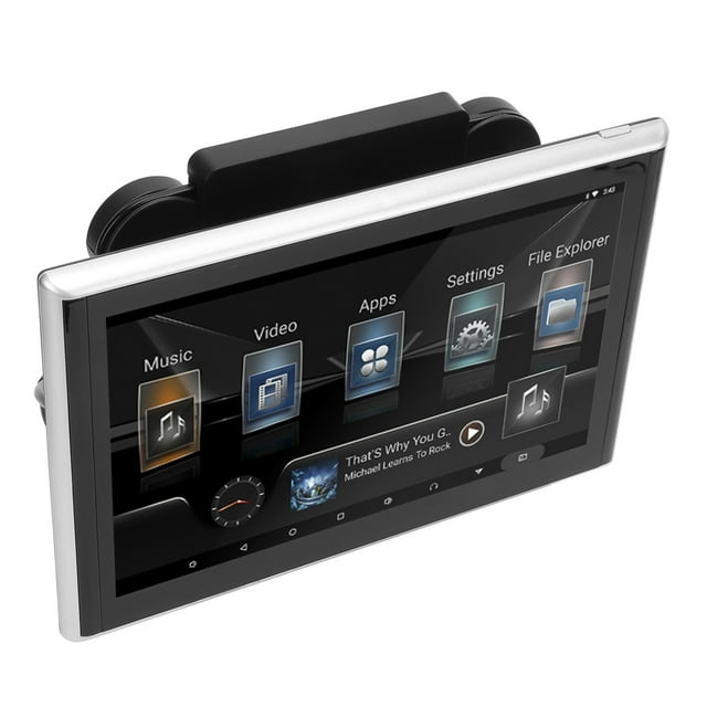 Auto Video Player, Car Headrest Video Player Rearseat Entertainment Portable Universal Fit Touch Screen Support For All Cars