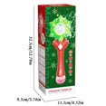 thumbnail image 3 of Teissuly Christmas Handheld Bubble Machine Continuous Ejection LED Light Leak-proof Water Outdoor Party Artifact Toy Bubble Machine Holiday Holiday Gift 150ml Teissuly WER2023112002217, 3 of 8