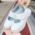 thumbnail image 4 of Zapatos Ancianos Edema Diabéticos Cierre Ajuste Mujeres para Interiores, 4 of 9