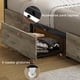 thumbnail image 5 of Cama Matrimonial FABATO Cama con cajones y Luces LED, 5 of 10